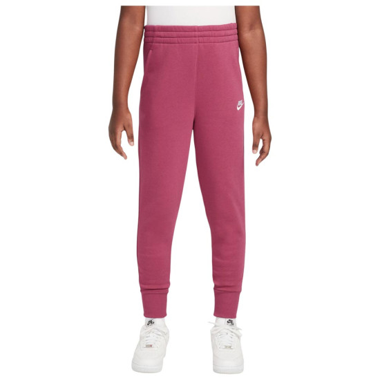 Nike Παιδικό παντελόνι φόρμας Sportswear Club Fleece High-Waisted Fitted Pants Nike Παιδικό παντελόνι φόρμας Sportswear Club Fleece High-Waisted Fitted Pants